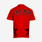G West Mens Oversized Chicago Arch Logo Tee