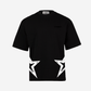 G West Mens Oversized Chicago Arch Logo Tee