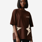 G West Womens Oversized Chicago Arch Logo Tee