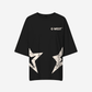 G West Womens Oversized Chicago Arch Logo Tee
