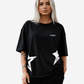 G West Womens Oversized Chicago Arch Logo Tee