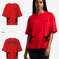 G West Womens Oversized Chicago Arch Logo Tee