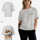 G West Womens OVERSIZED CHICAGO CAKE TEE