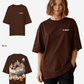 G West Womens OVERSIZED CHICAGO CAKE TEE