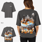 G West Womens OVERSIZED CHICAGO CAKE TEE
