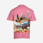 G West Mens Oversized Chicago Cake Tee