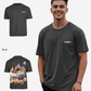 G West Mens Oversized Chicago Cake Tee