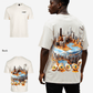 G West Mens Oversized Chicago Cake Tee