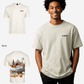G West Mens Oversized Chicago Cake Tee