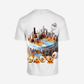 G West Mens Oversized Chicago Cake Tee