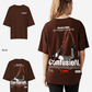 G West Womens Oversized Confusion Tee