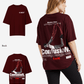 G West Womens Oversized Confusion Tee