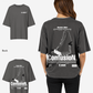 G West Womens Oversized Confusion Tee