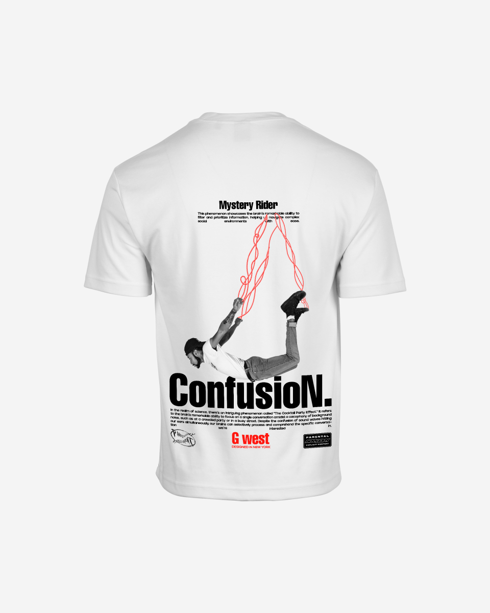 G West Mens Oversized Confusion Tee