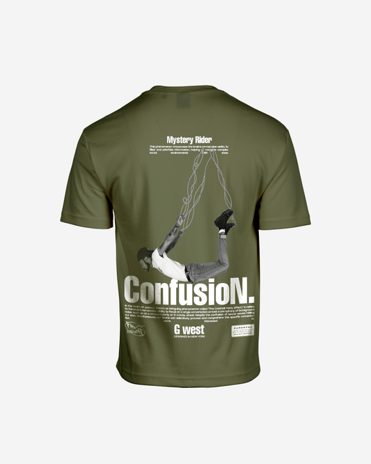 G West Mens Oversized Confusion Tee