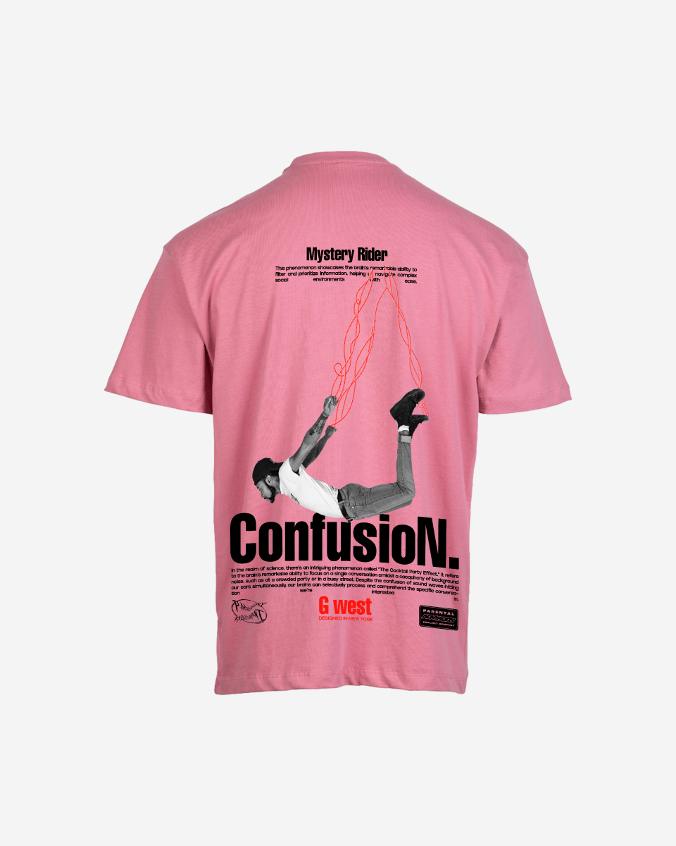 G West Mens Oversized Confusion Tee