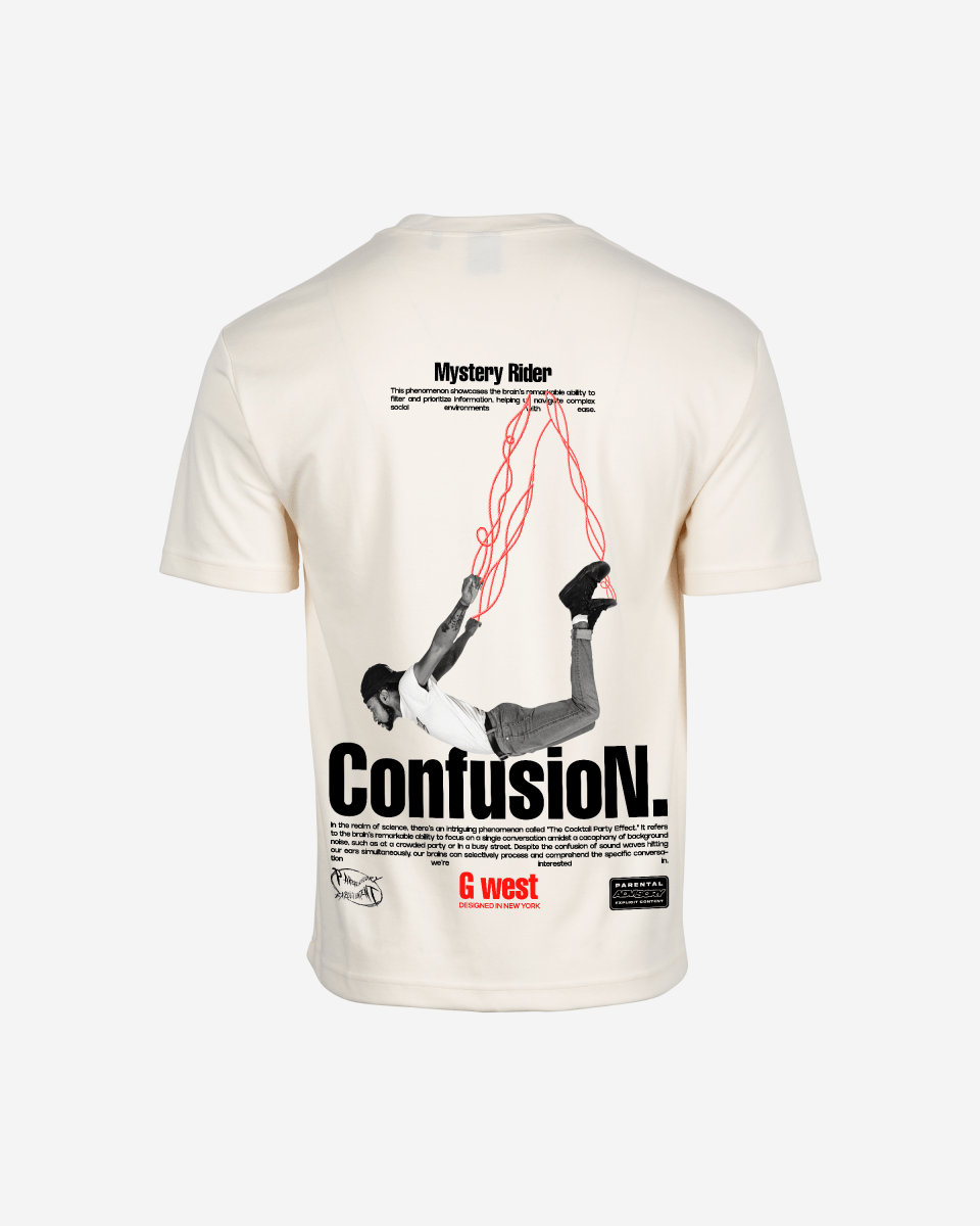 G West Mens Oversized Confusion Tee