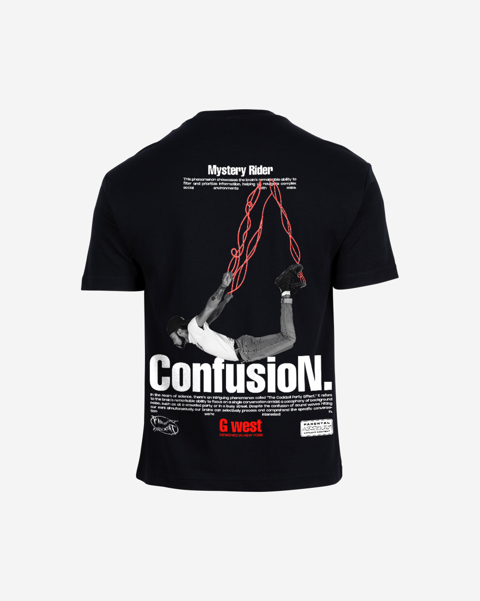 G West Mens Oversized Confusion Tee