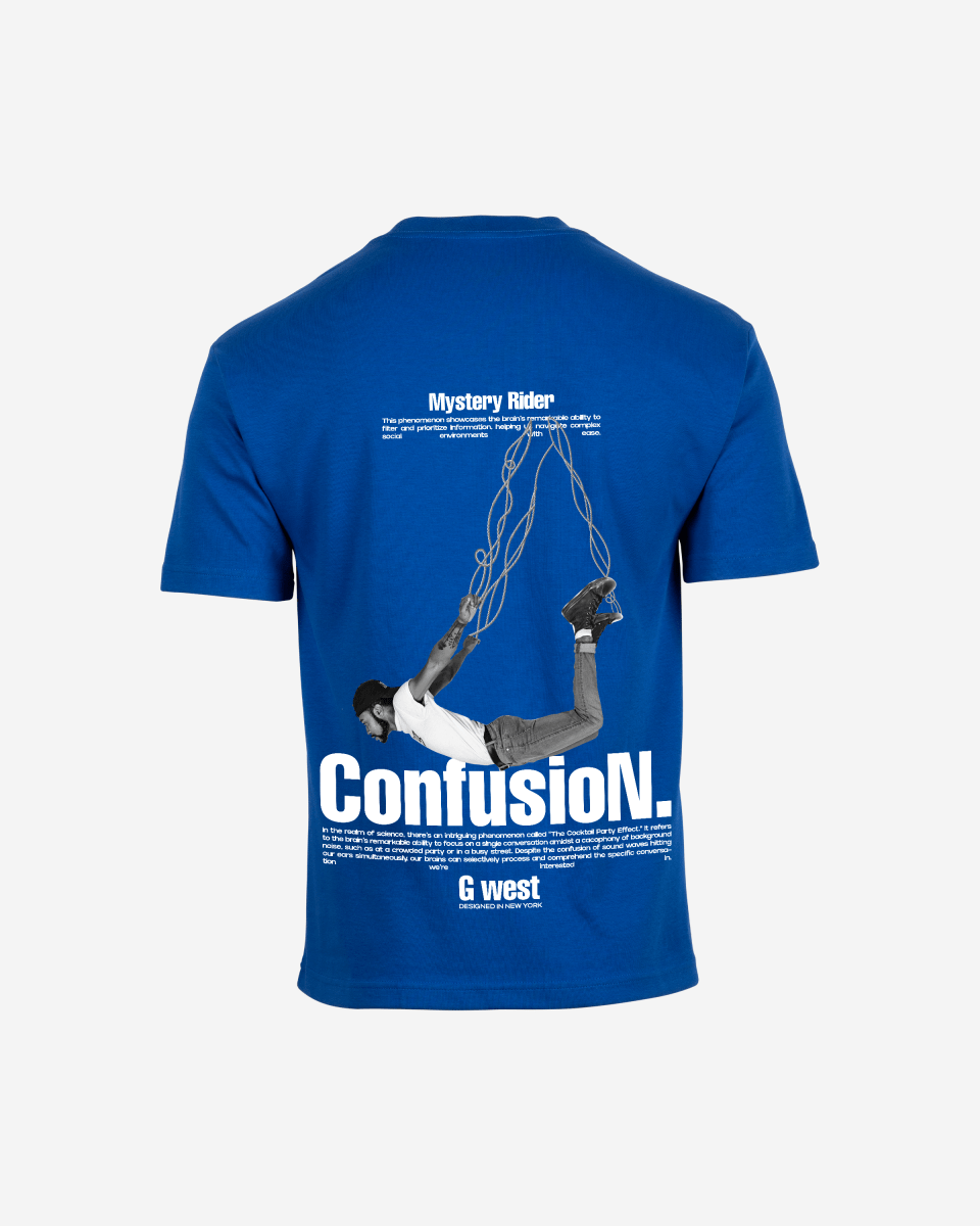 G West Mens Oversized Confusion Tee