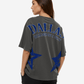 G West Womens Oversized Dallas Logo Tee