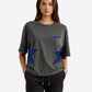 G West Womens Oversized Dallas Logo Tee