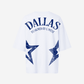 G West Womens Oversized Dallas Logo Tee