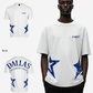 G West Mens Oversized Dallas Logo Tee