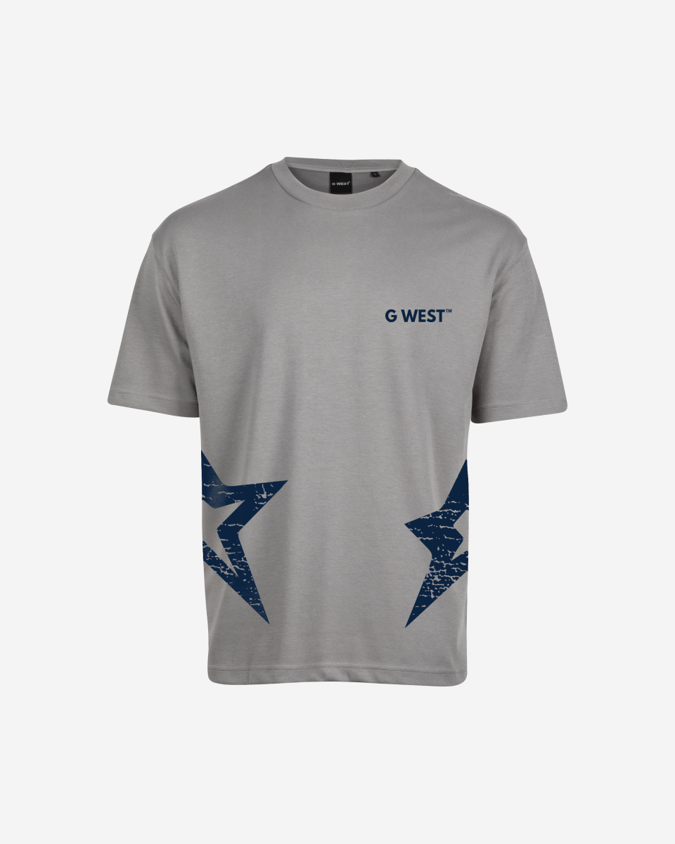 G West Mens Oversized Dallas Logo Tee