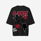 G West Womens Oversized Dazzling Dynamo Tee