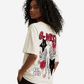 G West Womens Oversized Dazzling Dynamo Tee