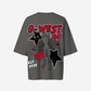 G West Womens Oversized Dazzling Dynamo Tee