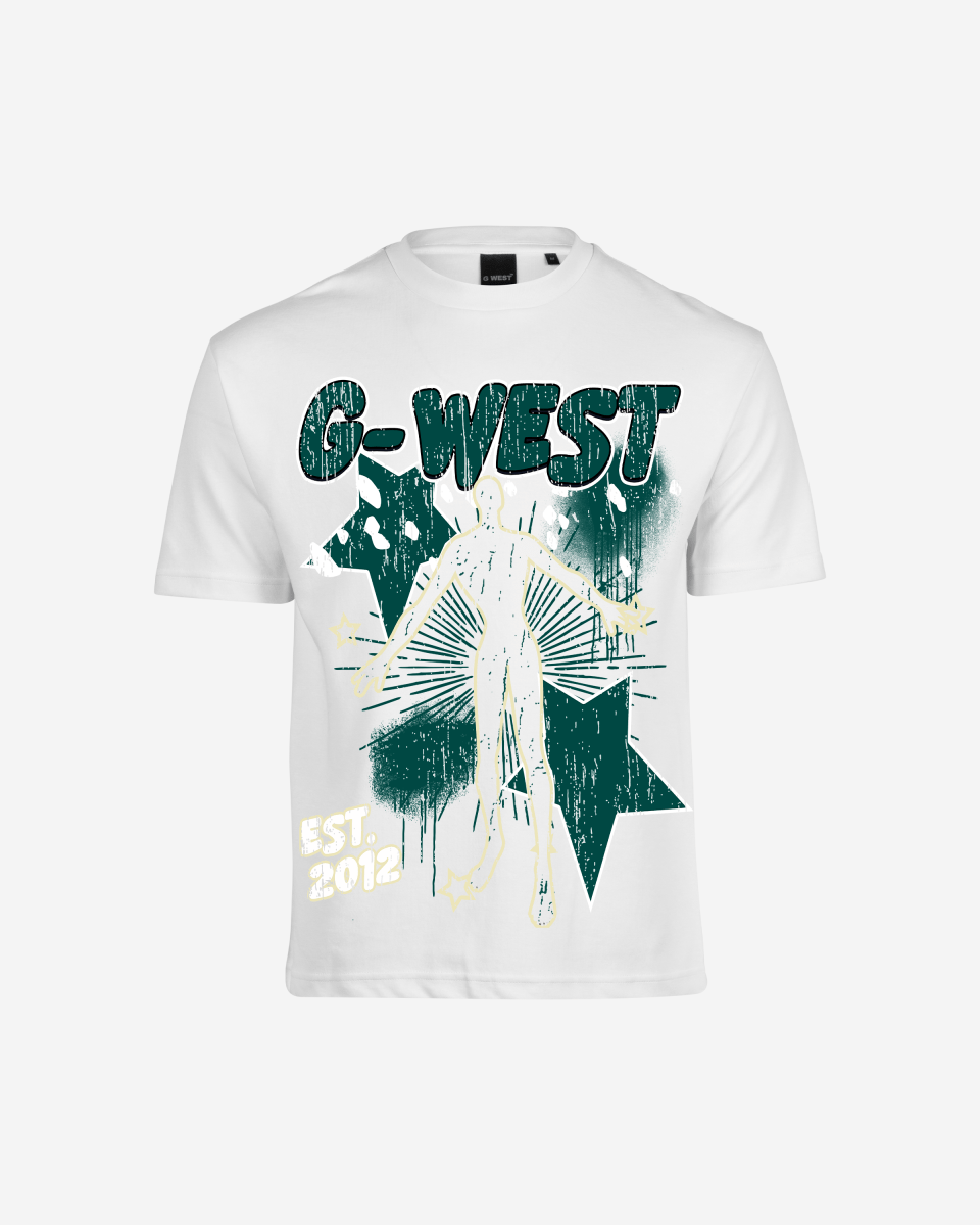 G West Oversized Dazzling Dynamo T-Shirt Mens