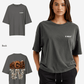 G West Womens OVERSIZED DETROIT MOTORCITY T-SHIRT