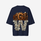G West Womens OVERSIZED DETROIT MOTORCITY T-SHIRT