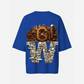 G West Womens OVERSIZED DETROIT MOTORCITY T-SHIRT