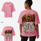 G West Womens OVERSIZED DETROIT MOTORCITY T-SHIRT