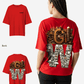 G West Womens OVERSIZED DETROIT MOTORCITY T-SHIRT