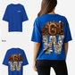 G West Womens OVERSIZED DETROIT MOTORCITY T-SHIRT