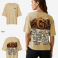 G West Womens OVERSIZED DETROIT MOTORCITY T-SHIRT