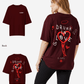 G West Womens Oversized Drunk In Love Tee