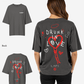 G West Womens Oversized Drunk In Love Tee