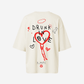 G West Womens Oversized Drunk In Love Tee