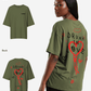 G West Womens Oversized Drunk In Love Tee