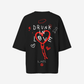 G West Womens Oversized Drunk In Love Tee