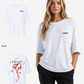 G West Womens Oversized Drunk In Love Tee
