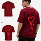 G West Mens Oversized Drunk In Love Tee