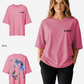 G West Womens Oversized Fish Lifestyle T Shirt