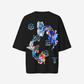 G West Womens Oversized Fish Lifestyle T Shirt
