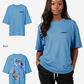 G West Womens Oversized Fish Lifestyle T Shirt