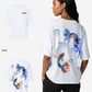 G West Womens Oversized Fish Lifestyle T Shirt